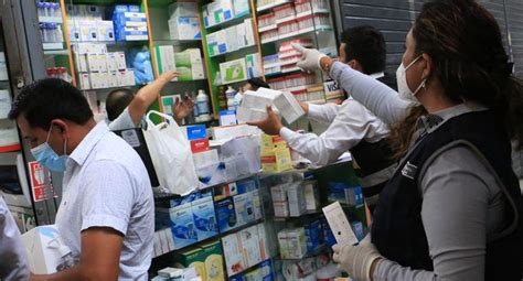 Centro De Lima Incautan En Galer A Cinco Mil Medicamentos Vencidos Y