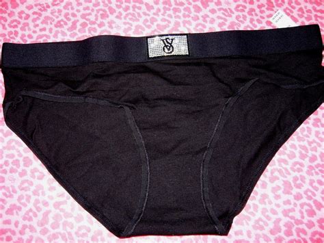 Victoria S Secret Sexy Shine Patch Hiphugger Panties Elegant Rhinestone