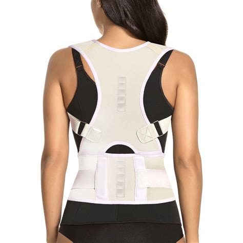 Buy Thoracic Back Brace Posture Corrector Magnetic Support For Neck