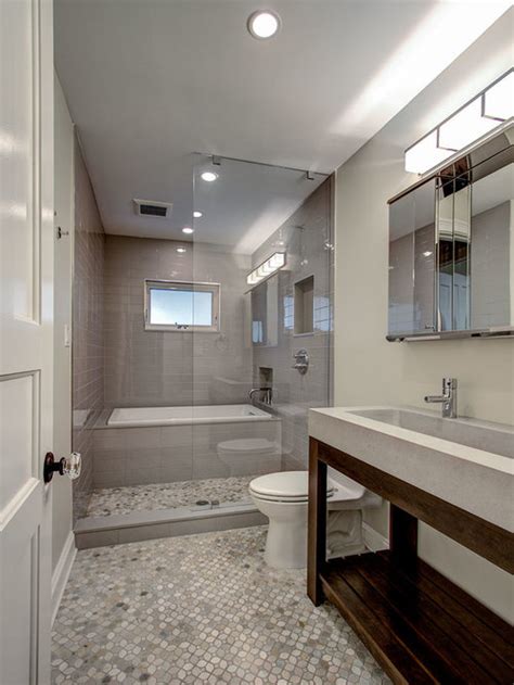 But you can get an elegant, enviable look for less. Long Narrow Bathroom Home Design Ideas, Pictures, Remodel and Decor