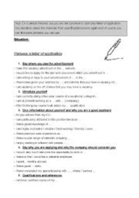 Sep 09, 2020 · a scholarship application letter is not an exception. English teaching worksheets: Letter of application