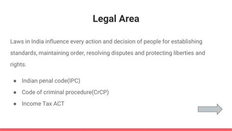 Legal Area Laws