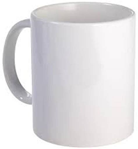 Oss Plain White Cup Ceramic Coffee Mug Price In India Buy Oss Plain