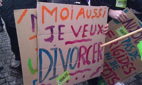 Manifestation En Faveur Du Droit Au Mariage Pour Tous Et De L