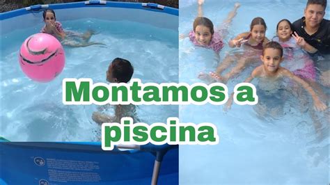 Piscina Sunfit Litros Montamos A Piscina Eles Amaram Youtube