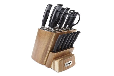 # 3) emojoy chef knife set with block wooden. 17 Best Kitchen-Knife Sets and Reviews 2018