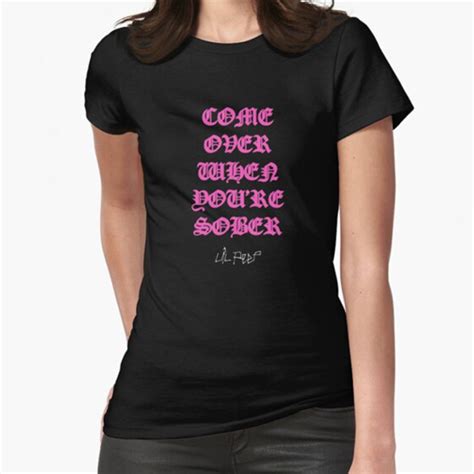 Come Over When Youre Sober T Shirt Unisex Lil Peep Etsy