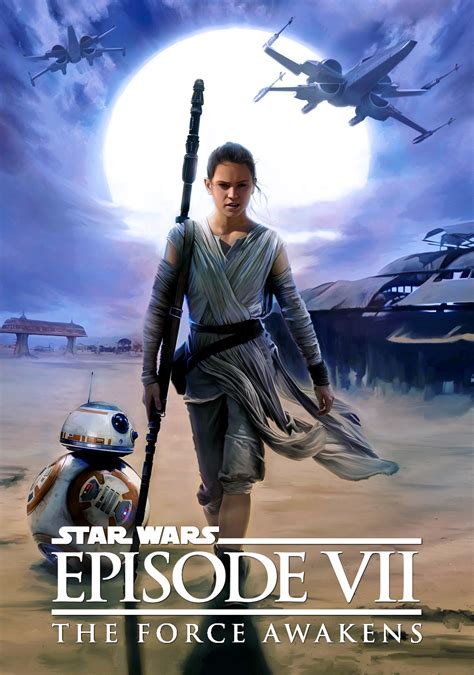 A story enveloped in the original spirit of the first star wars adventures, the force awakens took the saga's themes to new and exciting realms. Star Wars: Episode VII - The Force Awakens | Movie fanart ...