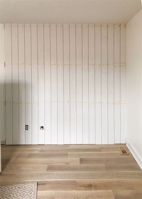Diy Vertical Shiplap Tutorial How To Make Your Diy Projects Look More