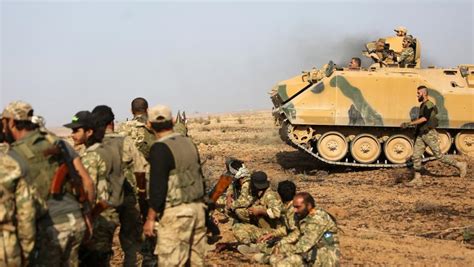 10 kurdish fighters killed in turkish shelling in syria as clashes resume the syrian observer