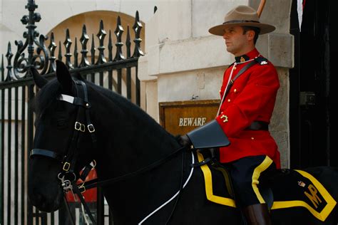Canadian Horse Guard The Royal Canadian Mounted Police Mou Flickr