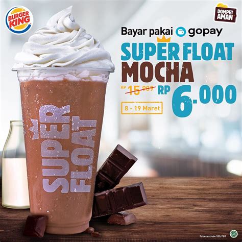 Burger King Promo Super Float Mocha Rp6000 Scanharga