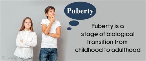 Puberty Signs And Psychological Changes