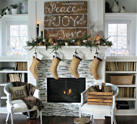 7,588 likes · 101 talking about this. Neutral Rustic Christmas Mantel with a Snowy Log Cabin ...