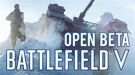 Battlefield V Pc Open Beta Gameplay Youtube