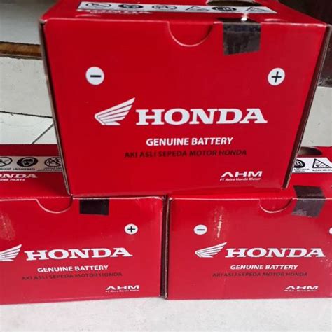 Aki Motor Accu Kering Honda Original Orisinil Ahm Gtz5s 31500 Kph 881