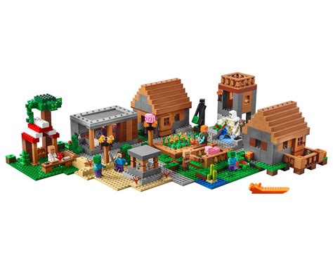 Lego Set 21128 1 The Village 2016 Minecraft Rebrickable Build