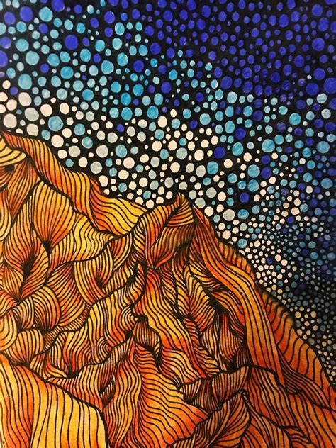 Prismacolor Sharpie Drawing Sharpie Drawings Drawings Abstract