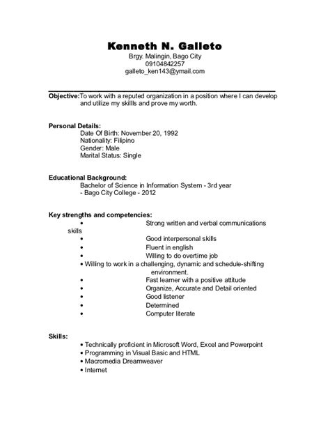 I recommend these templates whether you're a recent graduate or experienced candidate. Sample Resume For College Students Still In School - planner template free