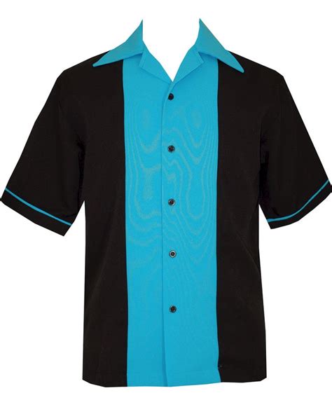Mens 50s Retro Bowling Shirt ~ 50s Classic Bowling Outfit Retro