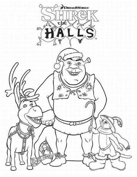 Shrek Printable Coloring Pages Coloring Home