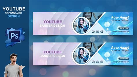 Free Youtube Channel Art Tutorial How To Make A Youtube Banner Youtube