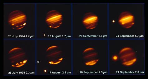 Comet Shoemakerlevy 9 Impacting Jupiter In 1994 Eso United States