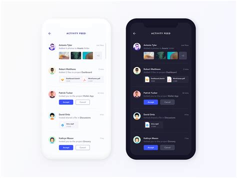 Daily Ui Challenge 047 Activity Feed By 🌀udara🌀 On Dribbble