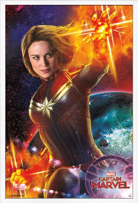 Mcu Captain Marvel Energy Poster