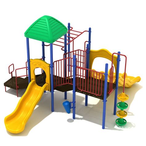 Sunset Harbor Commercial Playground Equipment Ages 5 To 12 Yr Quick Ship Picnic Furniture