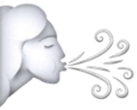 Download Hd Wind Icon Source Wind Blowing Face Emoji Transparent Png