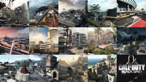 Black Ops 2 Map List And Loading Screens Youtube