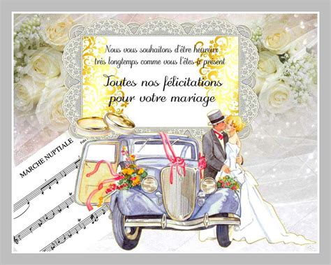 Cartes Félicitations De Mariage à Imprimer Balades Comtoises