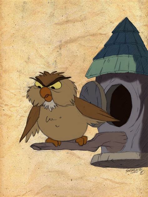 Archimedes ~ Sword In The Stone1963 Archimedes Hes Such A Grouch