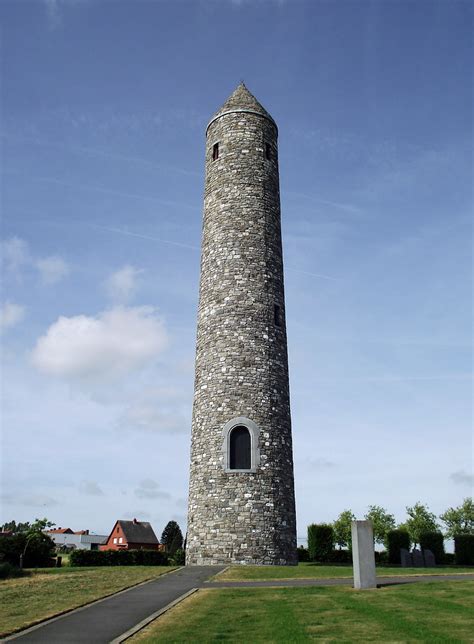 Stone Tower At The Irish Peace Park Messines Belgium Flickr