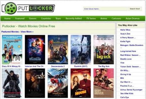 Okay now back to our list of top free movie streaming websites to use in your leisure time. Top 10 Putlockers Sites to Watch Movies Online for Free ...
