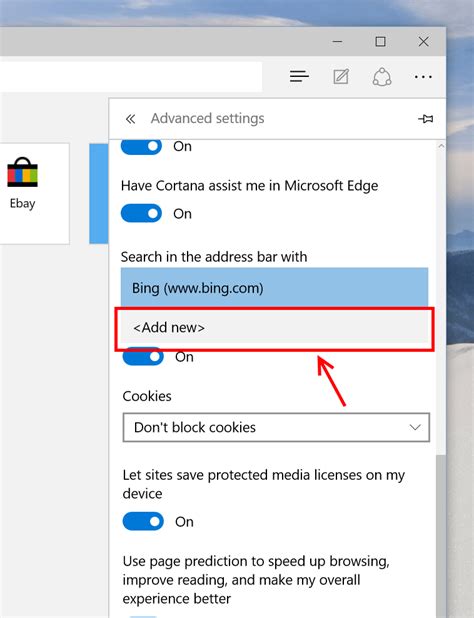 To change the default search engine on the new version of microsoft edge, use these steps How to change default search engine in Microsoft Edge [Tip ...