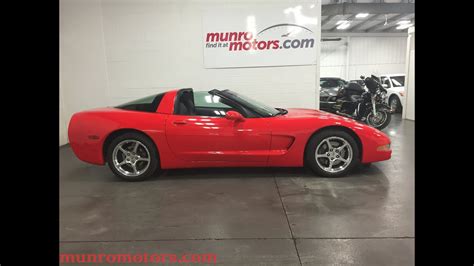 2003 Corvette Torch Red 36 Kms Sold Munro Motors Youtube