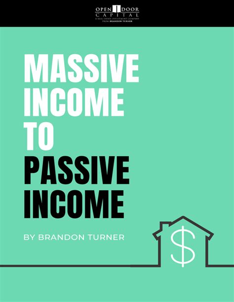 updated massive income to passive income ebook 2