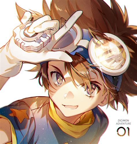 Yagami Taichi And Wargreymon Digimon And More Drawn By Ekita Kuro