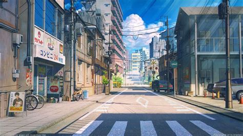 Tokyo Street By Arsenixc On Deviantart Desktop Wallpaper Art Aesthetic
