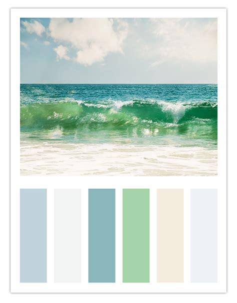 Coastal Ocean Color Palette Carolyn Cochrane Photography