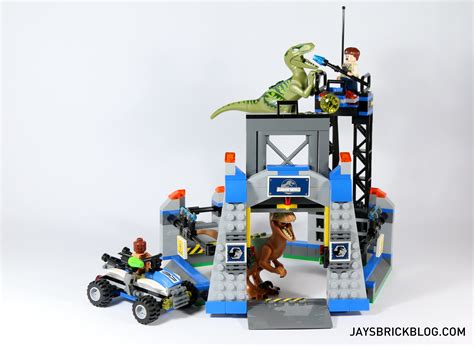 Lego Jurassic World Raptor Escape Review Photos Bricks And Bloks My