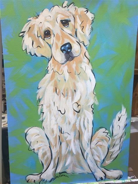 Uploaded From Pinterest Dog Canvas Painting Dog Art Dog Canvas