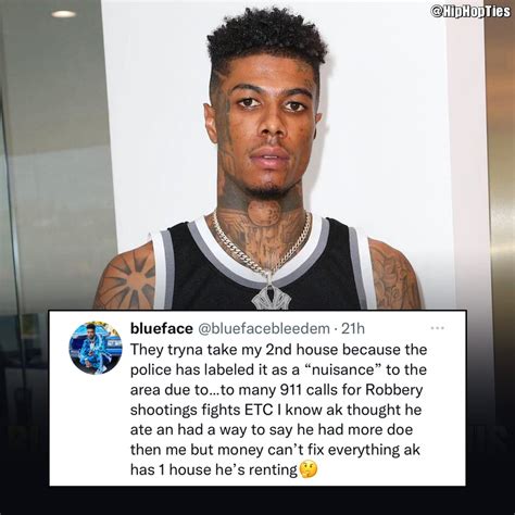 Hip Hop Ties On Twitter Blueface Explains Why His Mansion Is In Pre