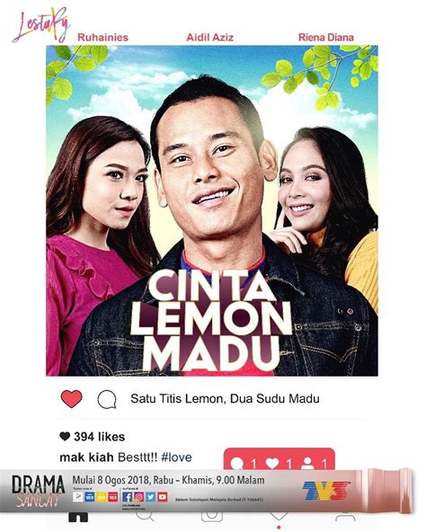 Cinta lemon madu episod 13. Sinopsis Drama Cinta Lemon Madu (TV3) ~ Miss BaNu StoRy