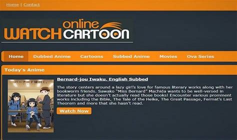 Watchcartoononline Free Watch All The Latest Cartoon Online Live Streaming