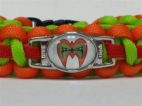 Ultimate Warrior Bracelet By Capecordparacord With Images Ultimate Warrior Wrestling Wwe