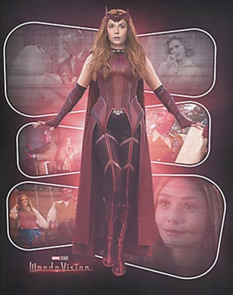 Scarlet Witch Wandavision Promotional Art Wandavision Photo