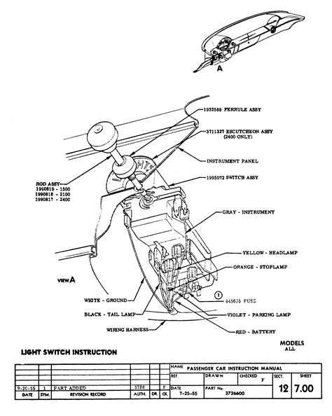 Chevy Bel Air Wiring Diagram